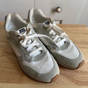 Steve Madden Kincade Sneakers | Men’s 9 | Grey and White